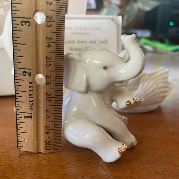 Lenox Cream and Gold Animal Figurines - Picture 5 of 5